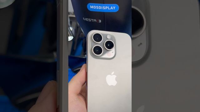 Замена глазка камеры на iPhone 15 Pro
