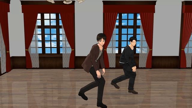 Shake It Off (Levi x Eren) MMD