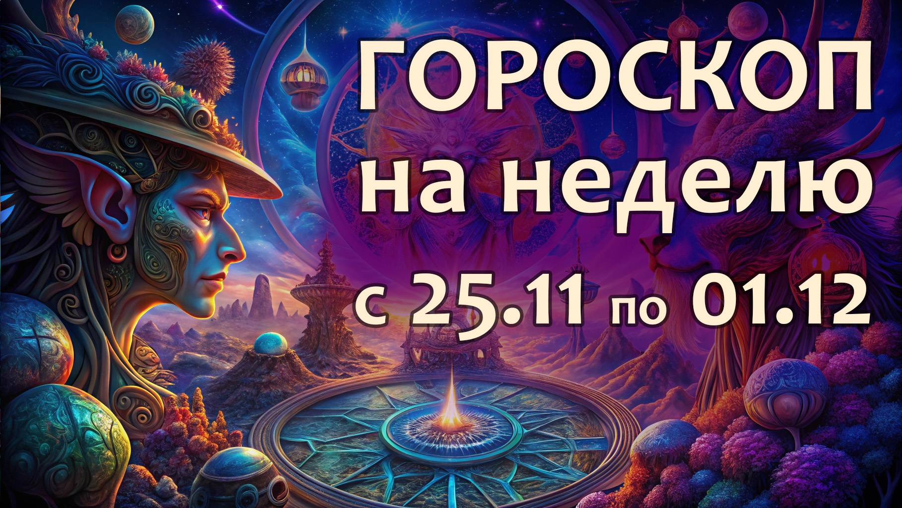 Гороскоп на НЕДЕЛЮ с 25 ноября по 1 декабря