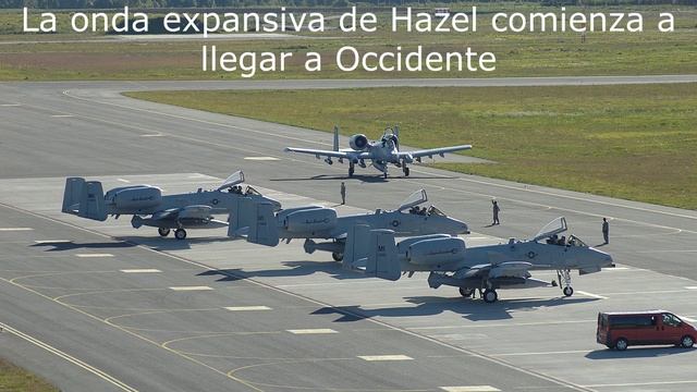 La onda expansiva de Hazel comienza a llegar a Occidente