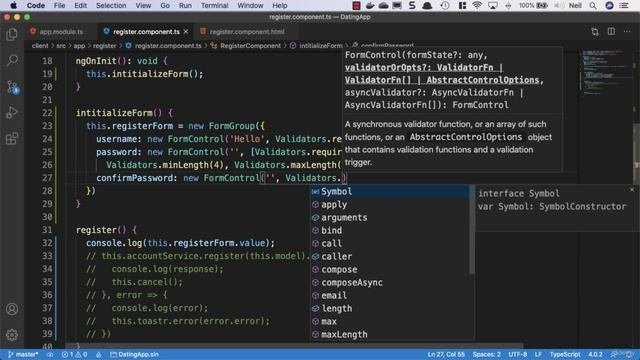 143 Client side validation