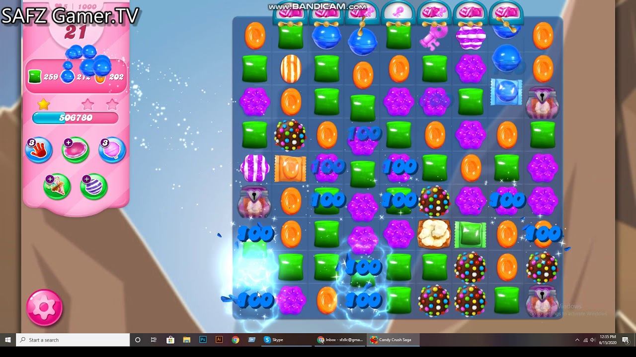 Candy Crush Saga Level 1000 | Candy Crush Super Hard Level