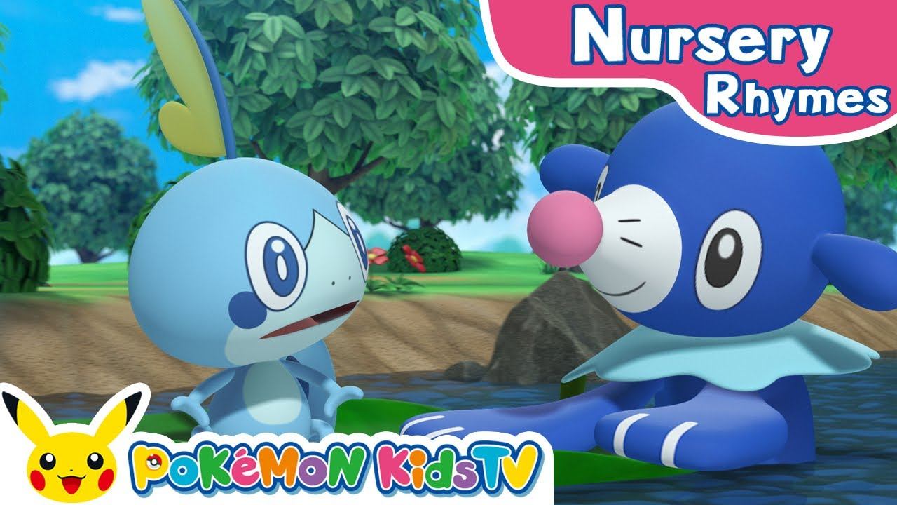 Row Row Row Your Boat | Nursery Rhyme | Kids Song | Pokémon Kids TV