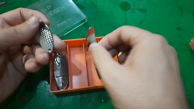 ЛЕГЕНДАРНЫЙ НАБОР БЛЕСЕН ИЗ СССР ЛАДОЖСКИЙ О НЕМ У РЫБАКОВ. ХОДИЛИ ЛЕГЕНДЫ.