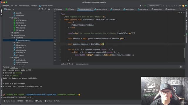 225 - Asserting on response text errors