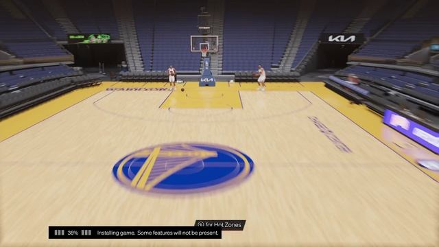 NBA 2K Game: Shef Curry long shot