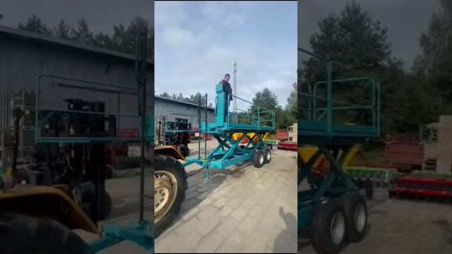 Платформа, садовая гидравлическая.