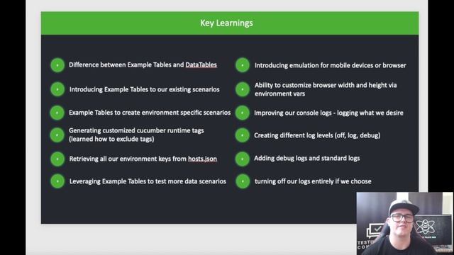 123 - Key Learnings