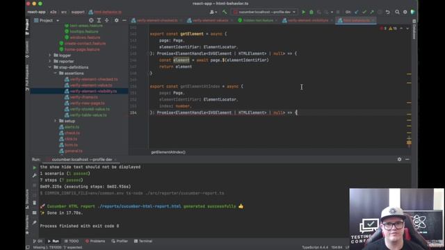 130 - Refactoring and improving our assertion step definitions part 3