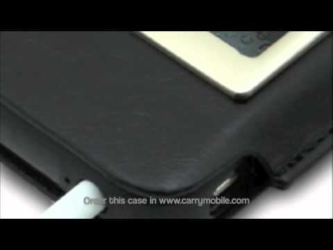 Melkco Leather Case for Apple iPhone 4 - iCaller Pouch Type (Vintage Black)