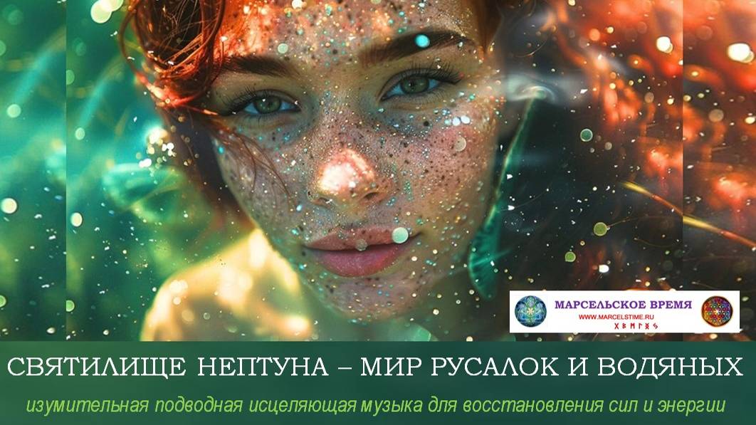 СВЯТИЛИЩЕ НЕПТУНА. Завораживающая морская подводная музыка для исцеления тела и души