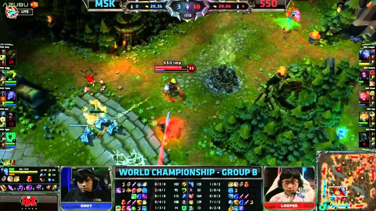 130917 WolrdChampionship Mineski VS Samsung Ozone