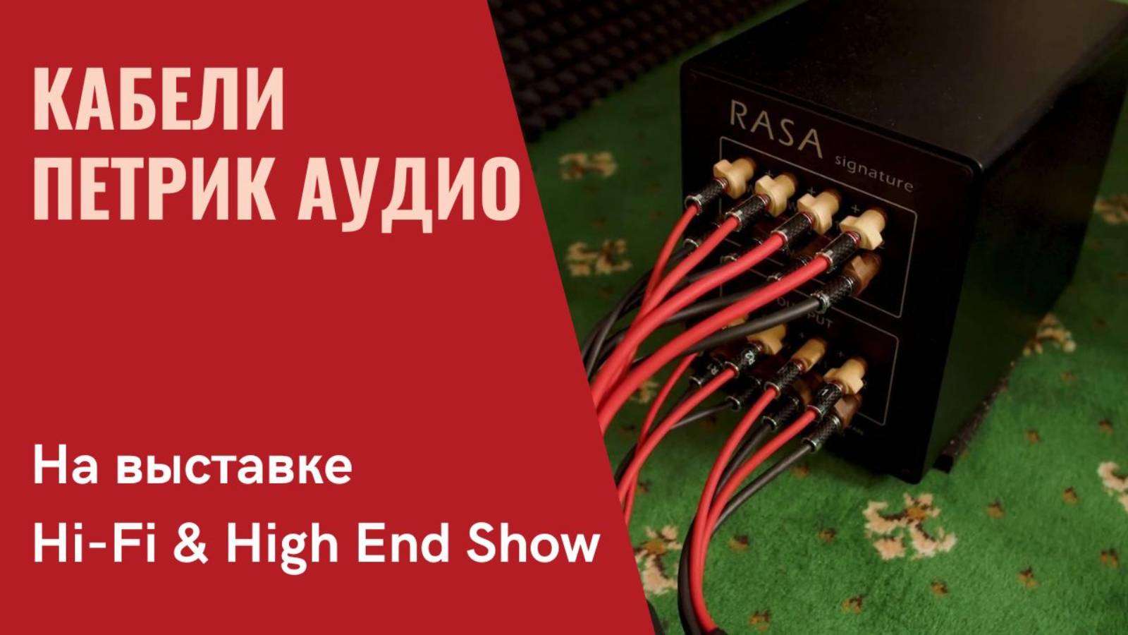 Аудиокабели "Петрик Аудио" в системе за 25 миллионов