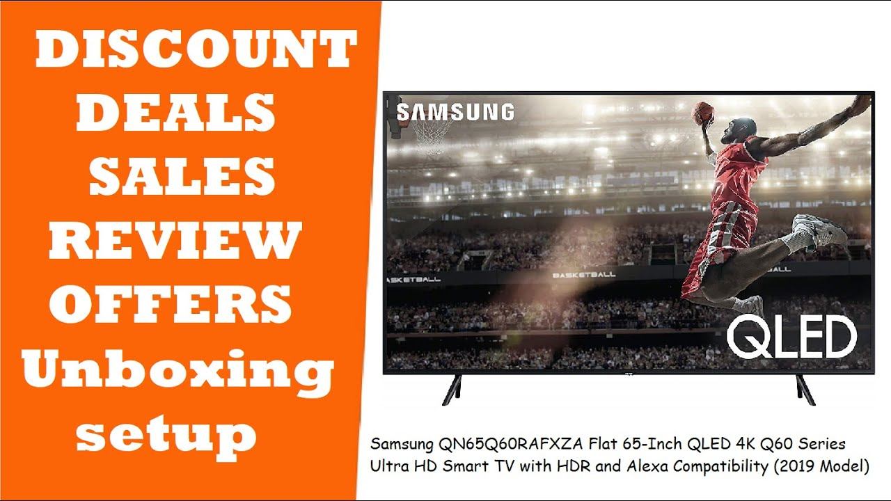 Samsung The Frame 2020 - 2021 QLED TV QN65Q60RAFXZA 65 4K Q60 Series UHD Smart TV UNBOXING REVIEW