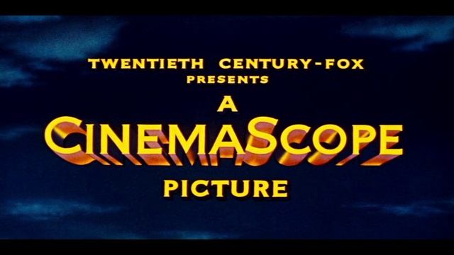 20th Century-Fox logos - The Tall Men (September 22, 1955) [HD]