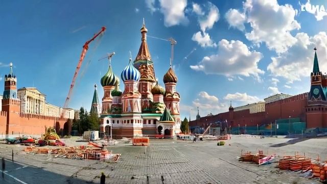 Реставрация красной площади