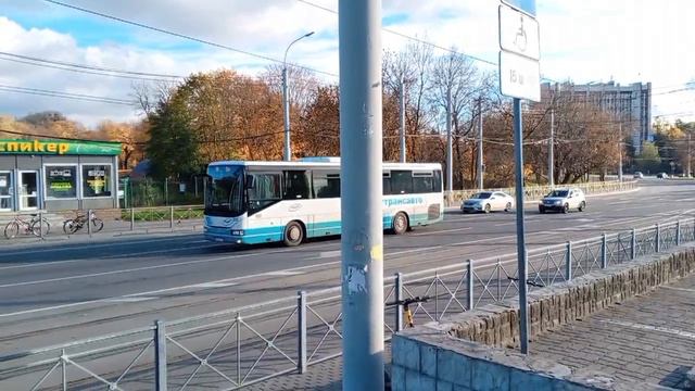 Исторический окрас 2007-2011! Автобус Iveco Irisbus Crossway с маршрутом 105 Калининград-Светлый