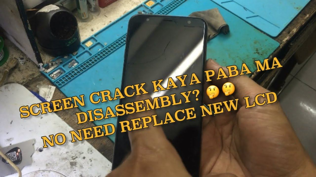 SAMSUNG J4 PLUS TEARDOWN | BUT RISKY CRACK SCREEN