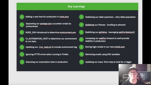 113 - Key Learnings