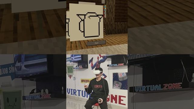 VR Pixel Art 331 #vr #minecraft #minecraft_pixelart