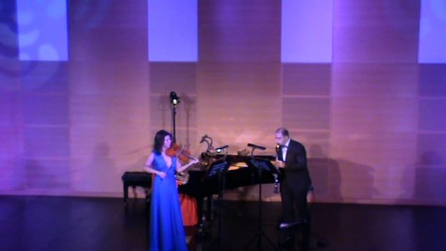 Бела Барток - "Контрасты" для скрипки, кларнета и фортепиано