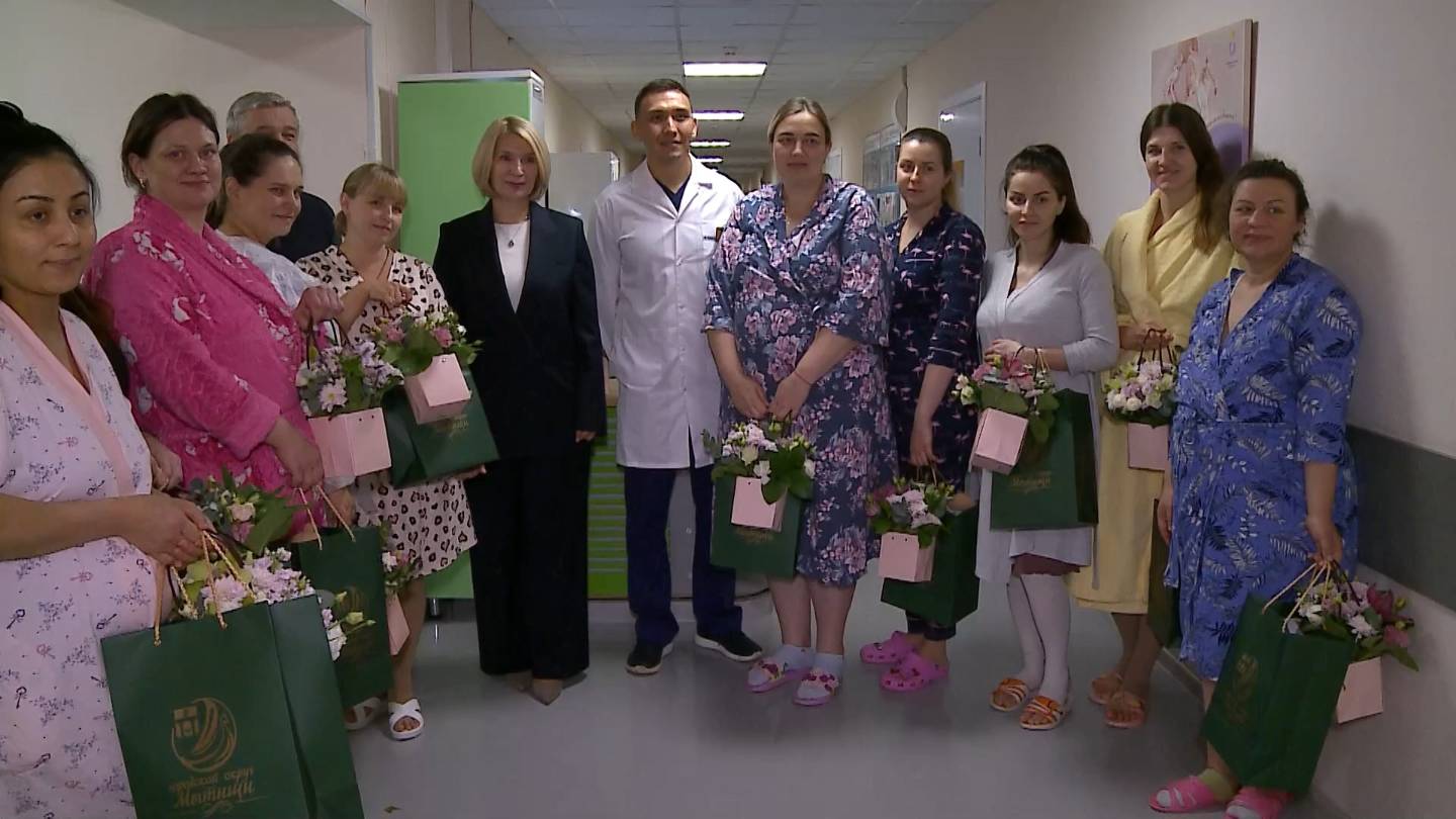 Жизнь начинается с мамы: пациентки Мытищинского роддома получили поздравления