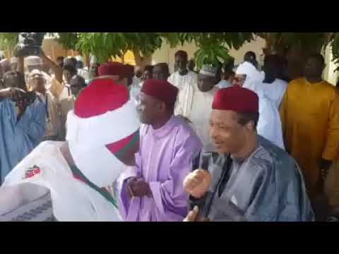 Sultan Damagaram Aboubacar Sanda Oumarou et Président Bazoum Mohamed