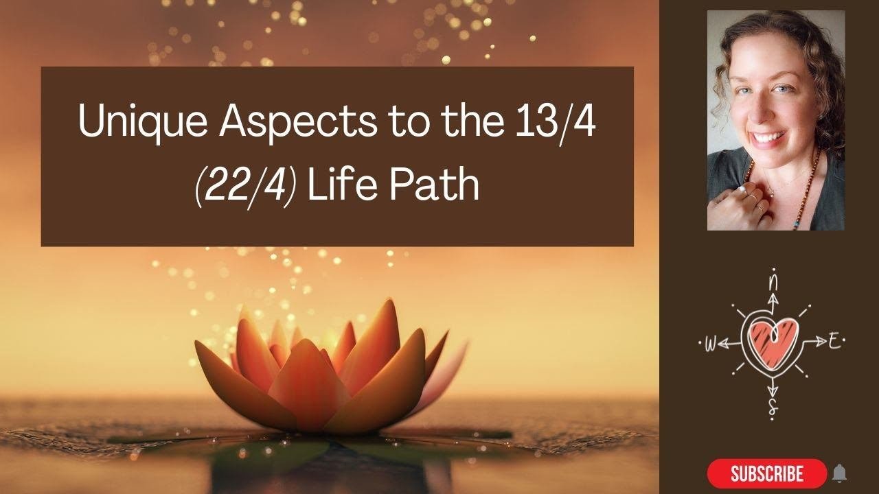 Unique Aspects To The 13/4 (22/4) Life Path - A Deep Dive #Numerology #DivineFeminine #13 #Energy
