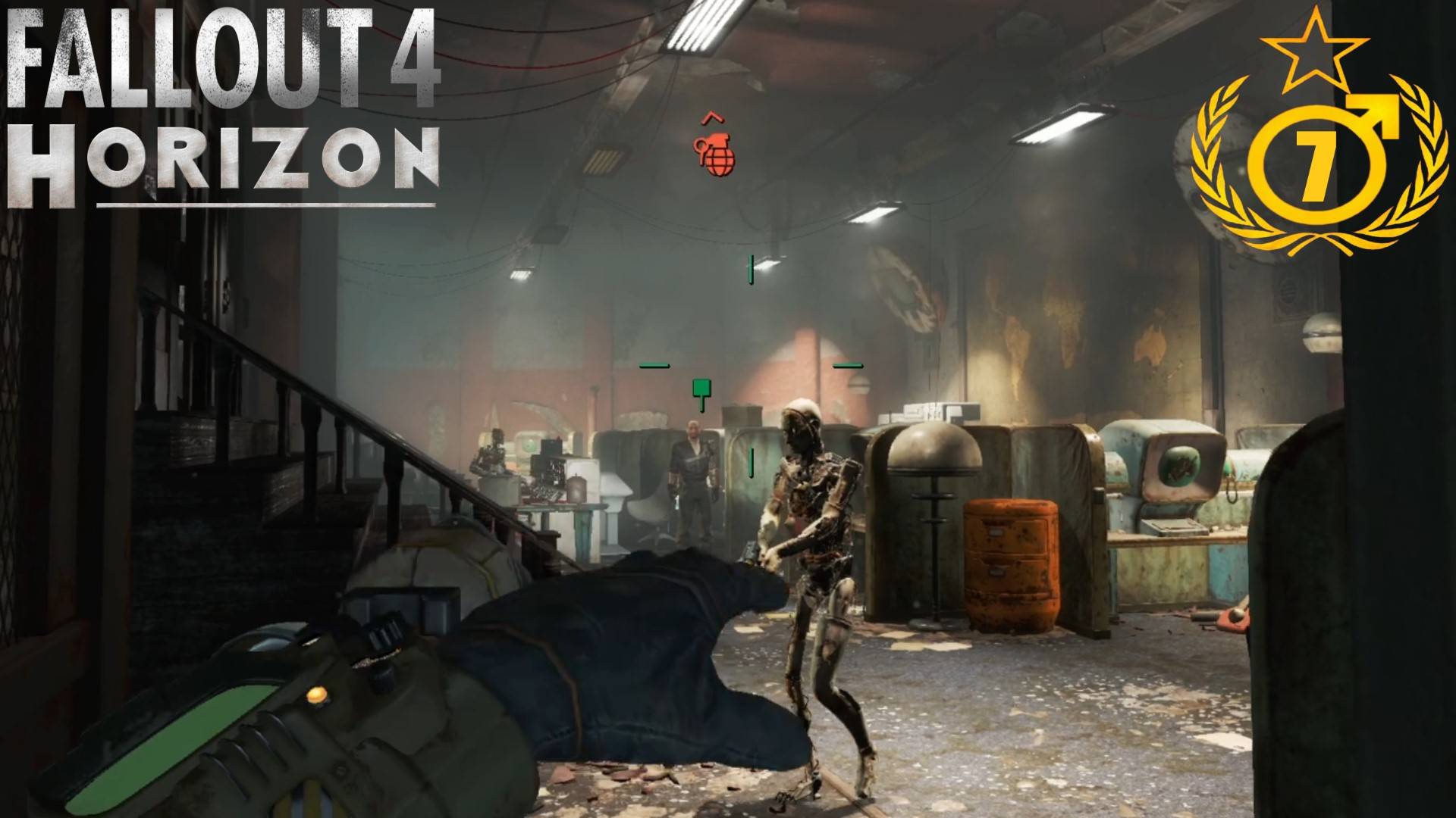 Выковыриваю Келлога из Форта #7 Fallout 4 Horizon