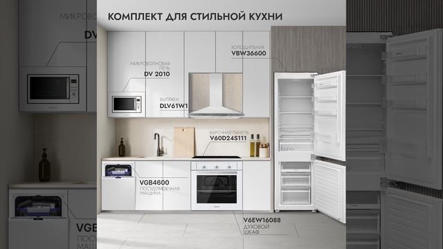 Посудомоечная машина DELVENTO VGB4600 - краткий обзор
