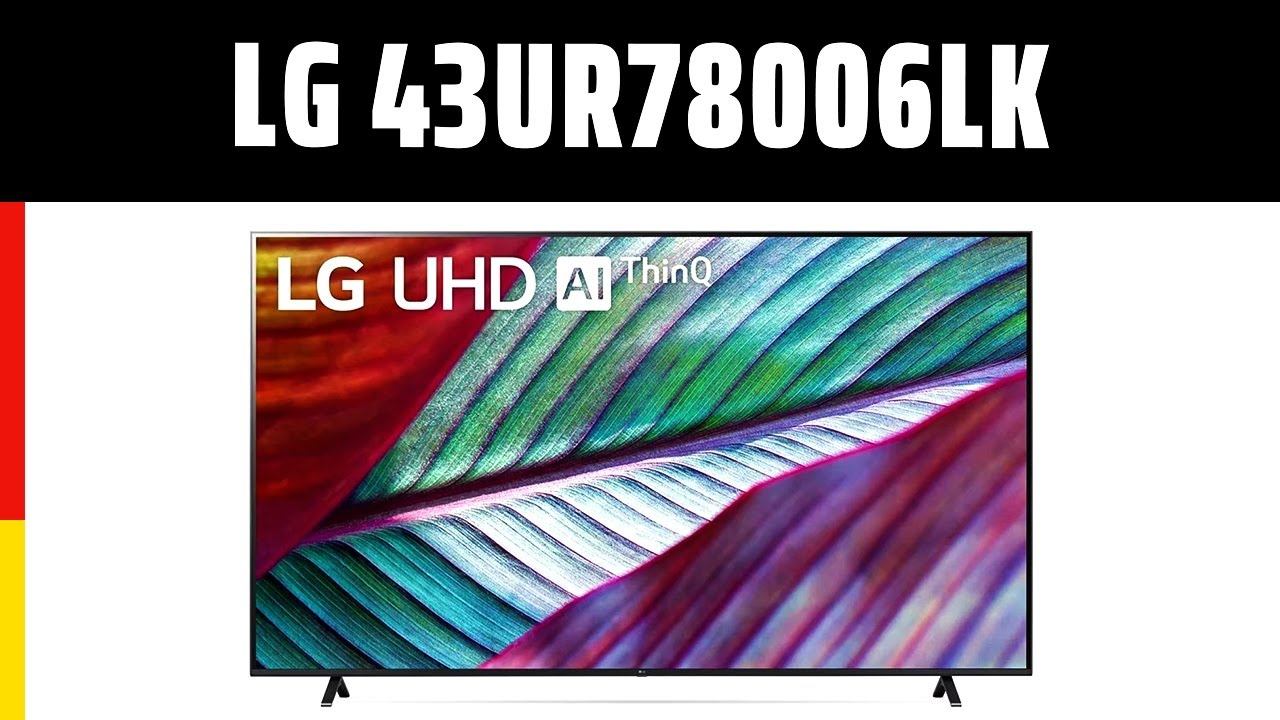 Fernseher LG 43UR78006LK | TEST | Deutsch