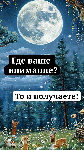 Где сейчас ваше внимание? В болезни? В нехватке денег?