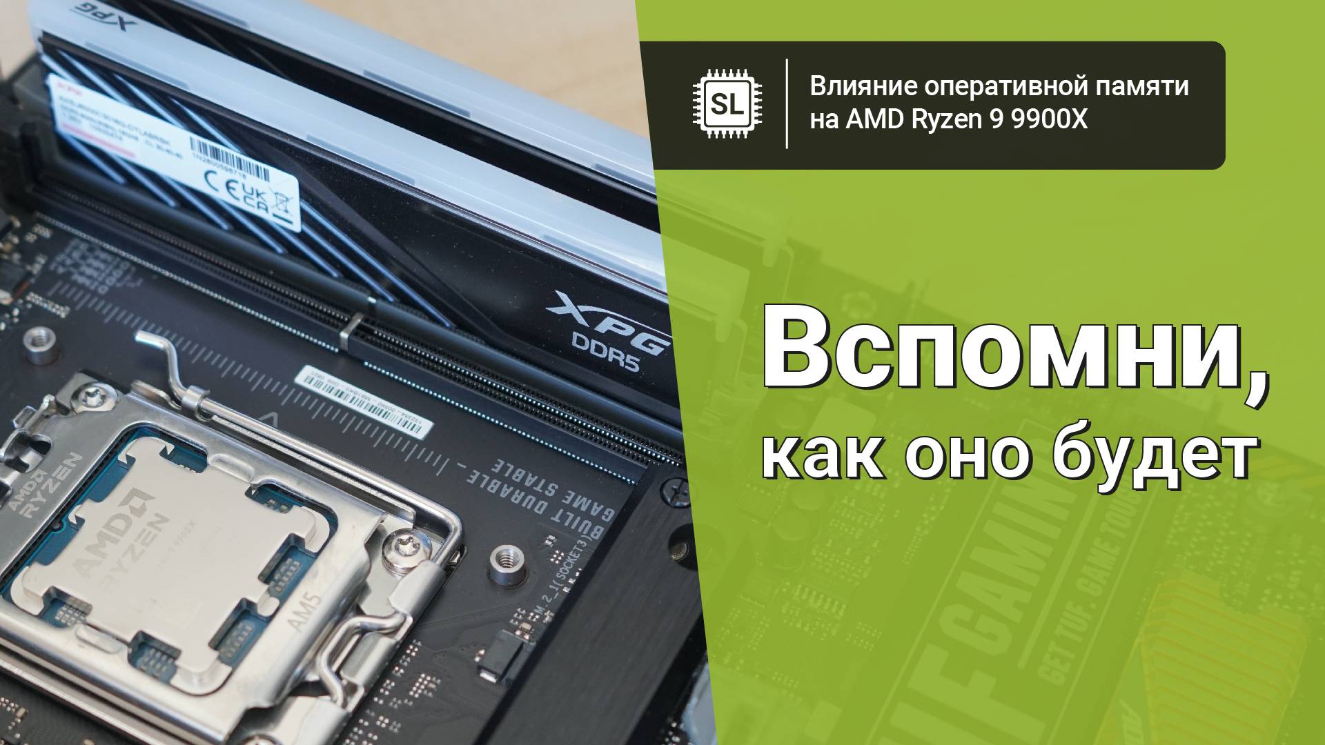 Разгоняем DDR5 с Ryzen 9 9900X, и ищем разницу в производительности для новых ЦПУ