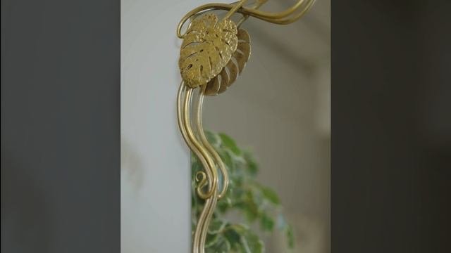 79893 Зеркало настенное Monstera Deliciosa 80х60 Б