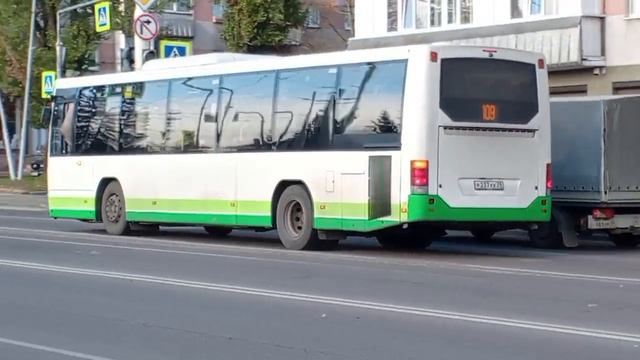 Автобус Volvo 8700LE компании Тотем с маршрутом 109 Южный-Калининград