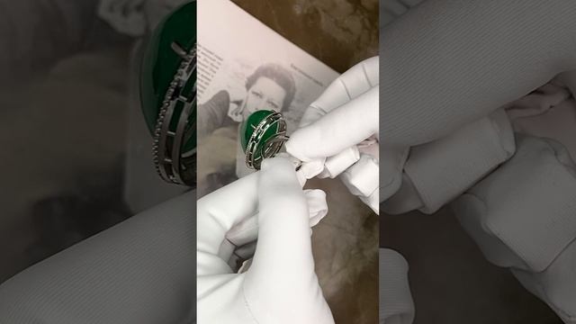 Кольцо с изумрудом и бриллиантами арт: К8901