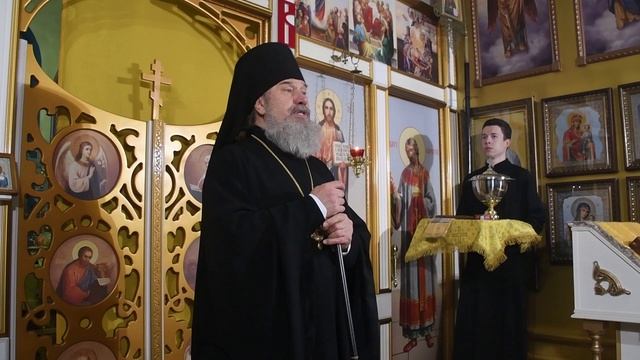 Слово епископа Максима в канун дня памяти святителя Иоанна Златоустаго