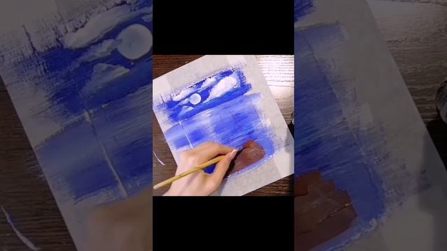 Рисуем гуашью