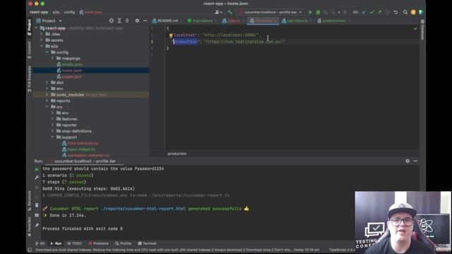 115 - Cucumber Example Tables to run test scenarios on a specific environment part 2