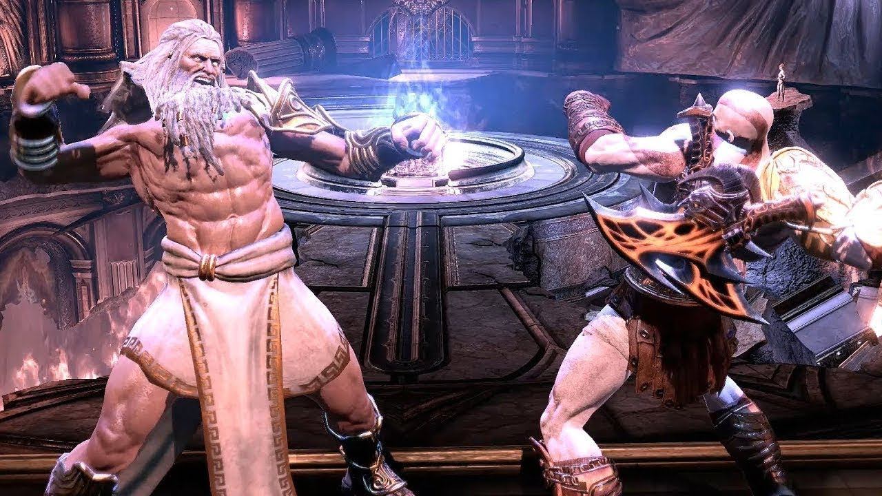 God of War -  Кратос против Зевса