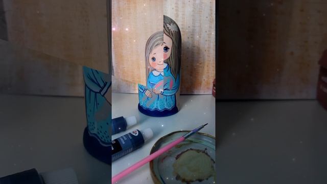 Матрёшка роспись своими руками