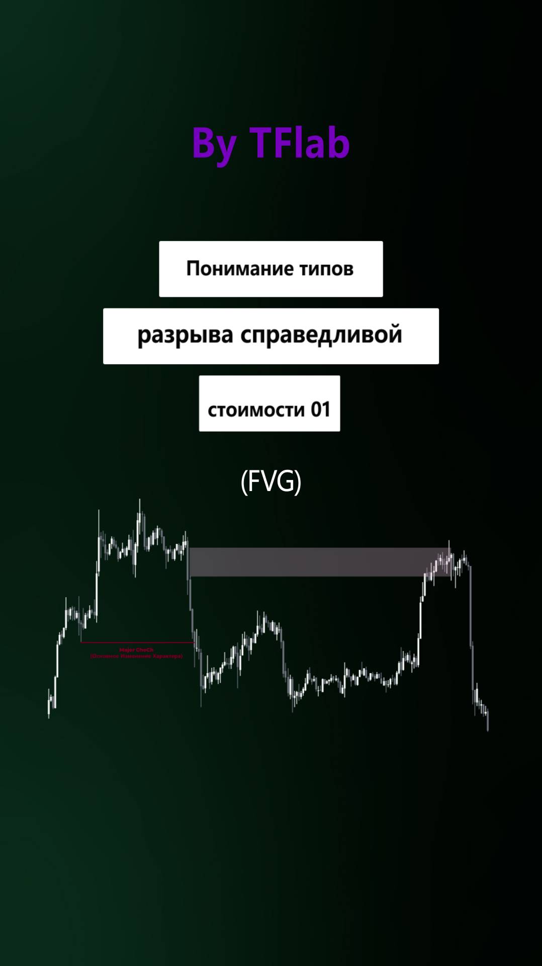 Индикатор Fair Value Gaps Setup 01 - FVG Absorption + CHoCH  на TradingView от [TradingFinder]