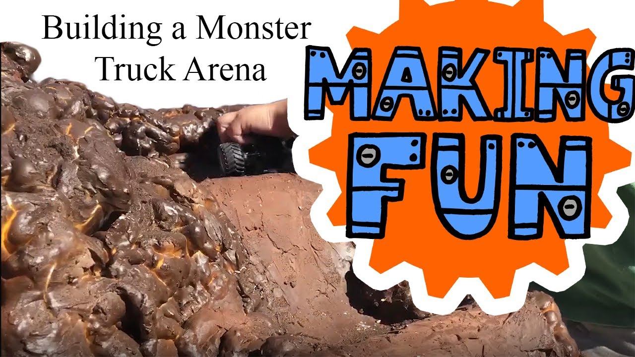 Building a Backyard Monster Truck Arena