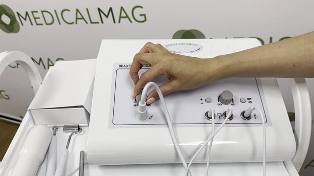 Комбайн косметический 2 в 1 RU-312: Дарсонваль + Гальваника