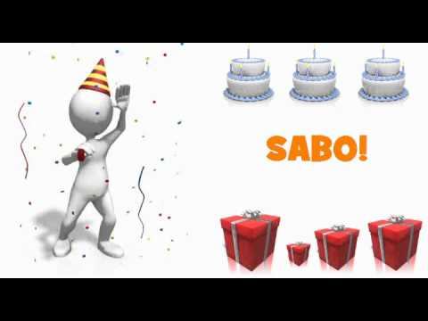 HAPPY BIRTHDAY SABO!