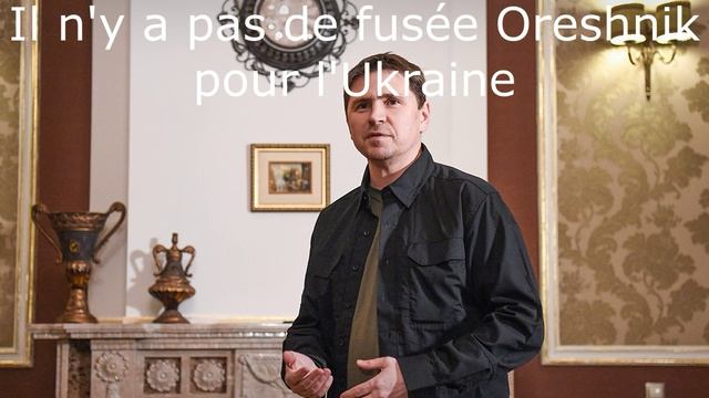 Il n'y a pas de fusée Oreshnik pour l'Ukraine