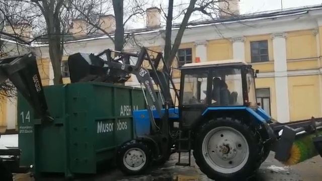 Вывоз снега Санкт-Петербург МусороБосс