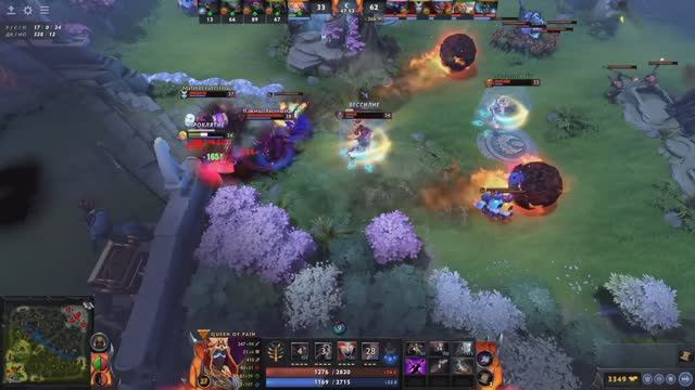 СОВЕРШАЮ БУЙСТВО ИГРАЯ ЗА QUEEN OF PAIN В ИГРЕ DOTA 2