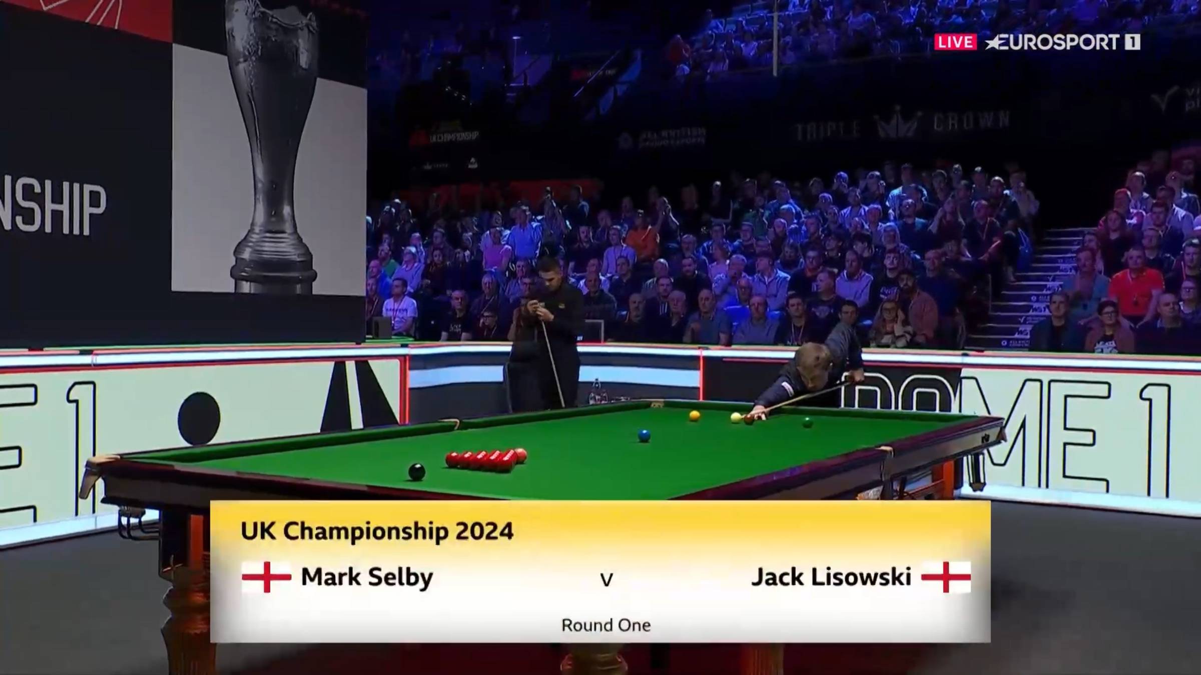 Mark Selby vs Jack Lisowski UK Championship 2024 Round 1