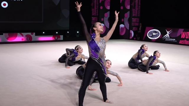 Team Shoin Tartu-2024 #художественнаягимнастика #эстетическаягимнастика #aestheticgroupgymnastics